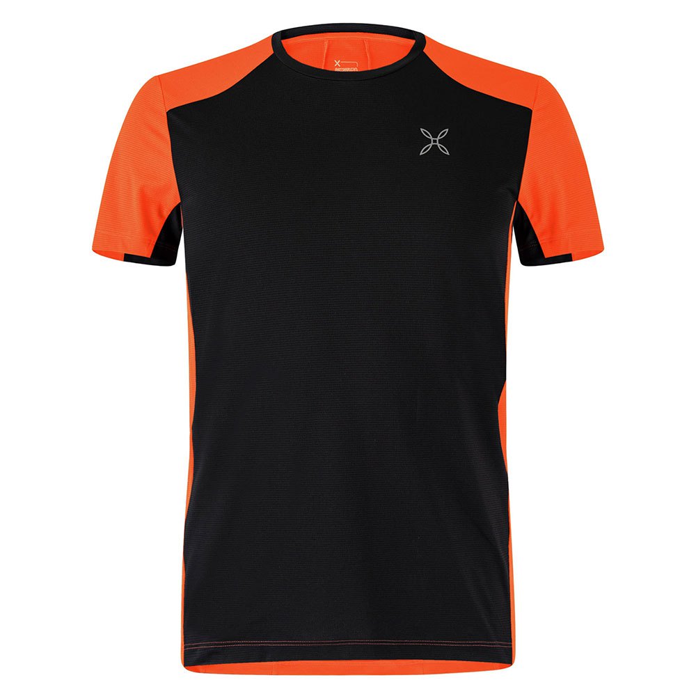 MONTURA T-SHIRT UOMO ANGEL FIRE T-SHIRT NERO/ARANCIO